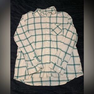 Boys Plaid Button-Up Shirt
